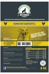 Zeige Details für Huhn mit Kartoffel - 8.000 g 2632810